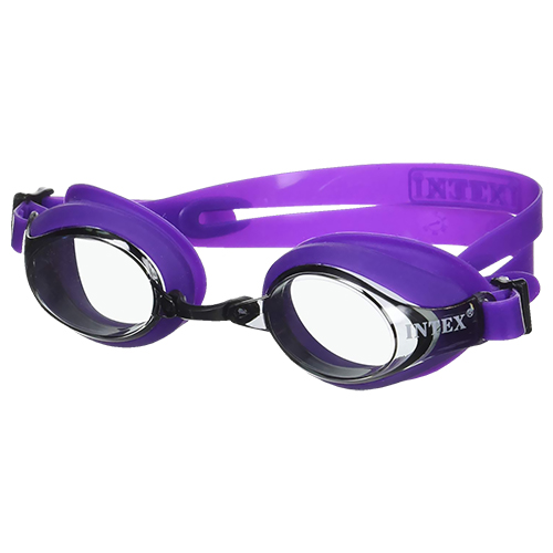 عینک شنای حرفه ای بنفش اینتکس