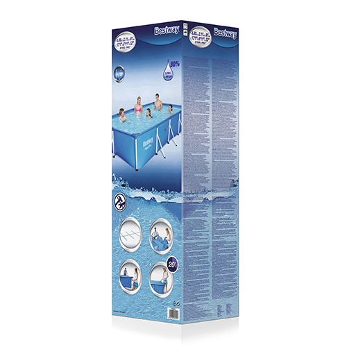 خرید استخر پیش ساخته مستطیلی فریمی بست وی 211*400 ارزان