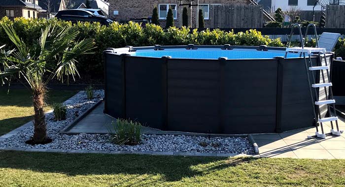 استخر پیش ساخته مدرن فایبرگلاس