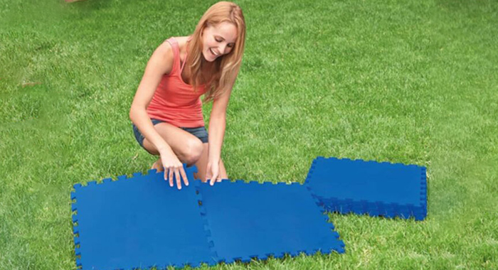 تاتامی زیر انداز استخر پیش ساخته