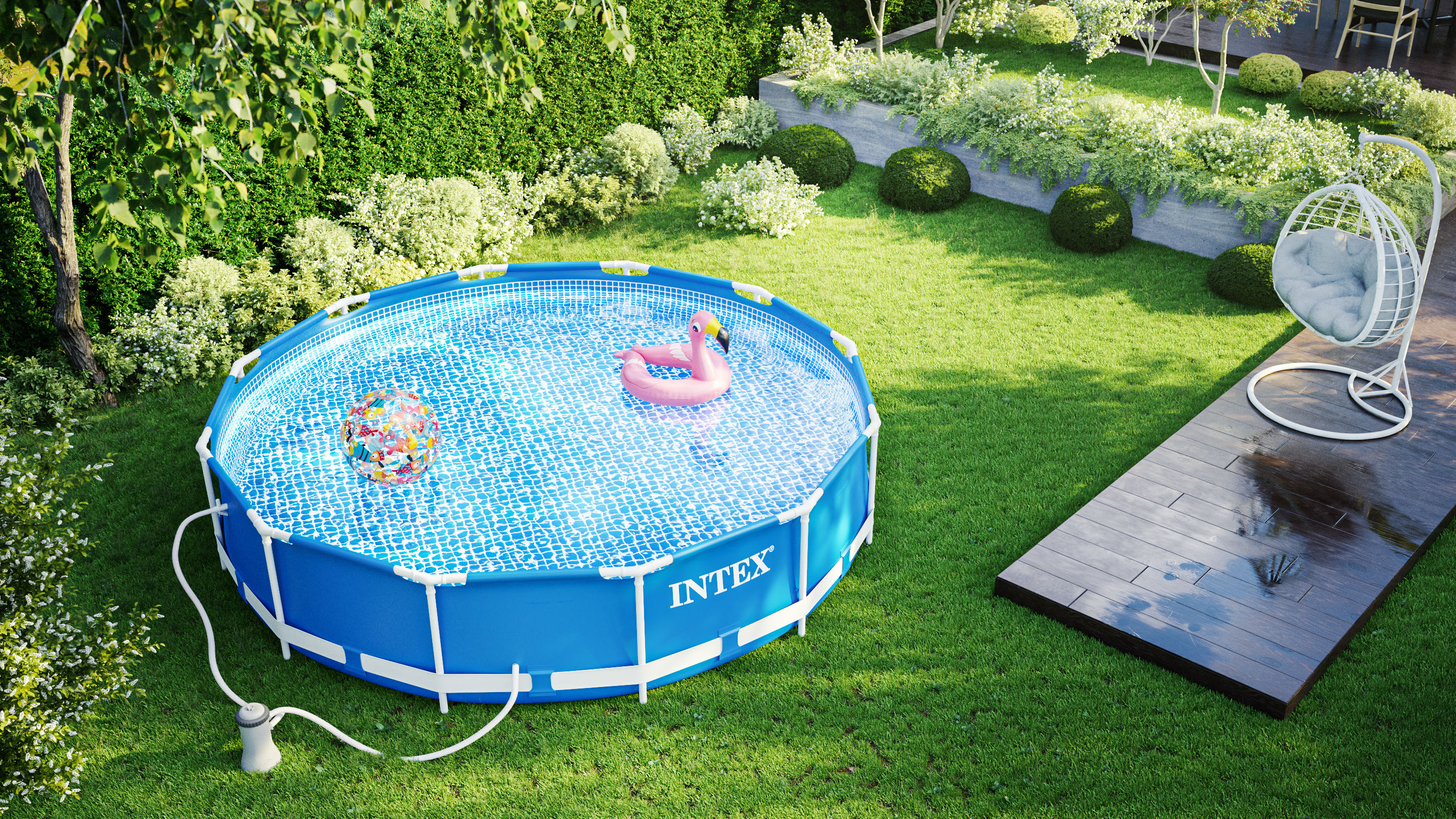 استخر پیش ساخته پی وی سی