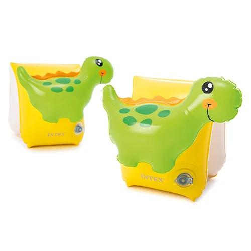 بازوبند شنا بادی کودک طرح دایناسور intex 56664