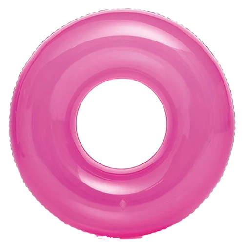 حلقه شنا بادی شفاف رنگ صورتی 59260