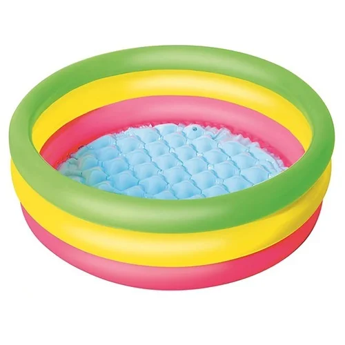 استخر بادی کودک رنگی سه حلقه قطر 152 بست وی