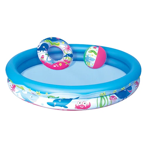 استخر بادی بزرگ با توپ و حلقه بادی 51120