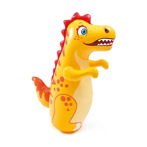 کیسه بوکس بادی اینتکس با کف شنی طرح دایناسور