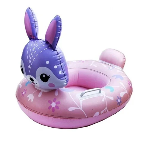 شناور بادی شورتی طرح خرگوش صورتی