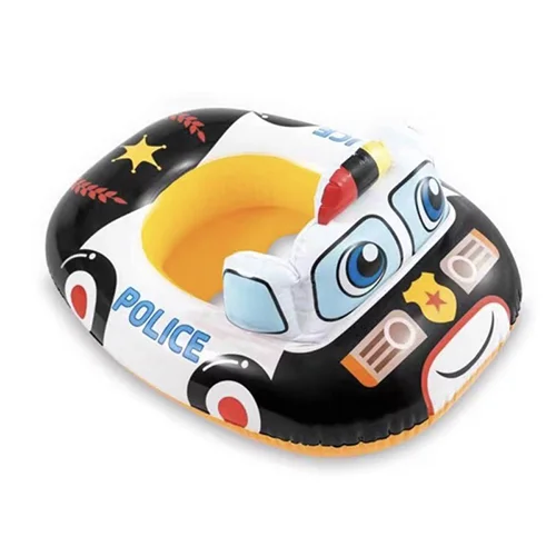 شناور بادی شورتی کودک اینتکس طرح ماشین پلیس 59586