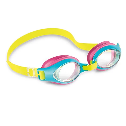 عینک شنای کودک اینتکس 3 تا 8 ساله آبی بنفش 55611