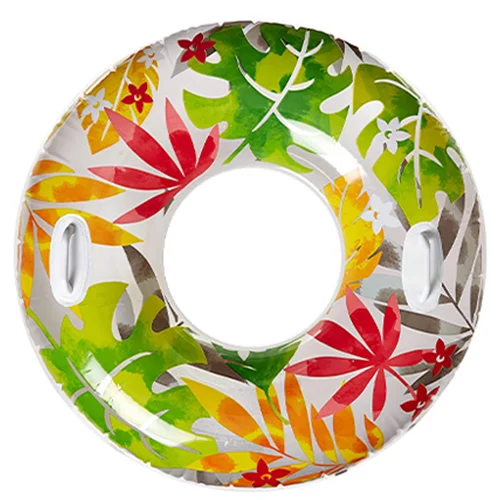 حلقه شنا بادی دستگیره دار طرح برگ 58263