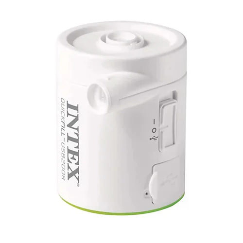 پمپ باد شارژی سفید اینتکس USB200R