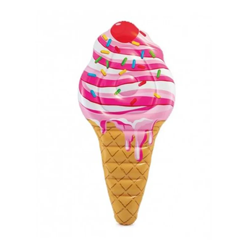 تشک بادی روی آب طرح بستنی قیفی  58762