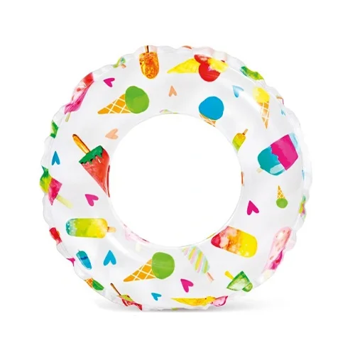 حلقه شنا بادی کودک اینتکس قطر 51 طرح بستنی 59230