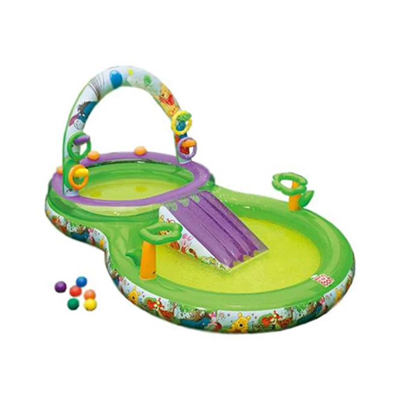 استخر بادی با طرح سرسره