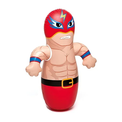 کیسه بوکس بادی اینتکس کودک طرح مبارز