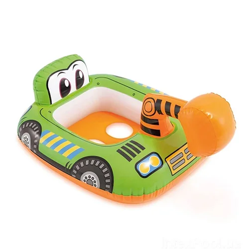 شناور بادی شورتی کودک طرح ماشین سبز 59586