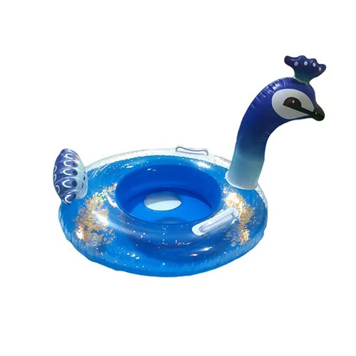 شناور بادی شورتی کودک طرح طاووس