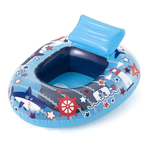 شناور بادی شورتی کودک سایز 6 تا 18 ماه آبی 34126