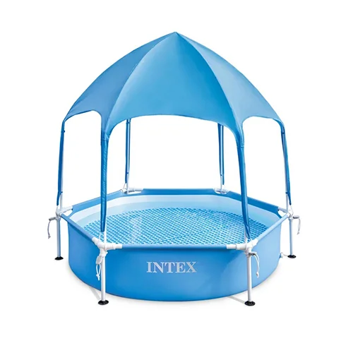 استخر فریمی پیش ساخته سایبان دار قطر 183 اینتکس 28209
