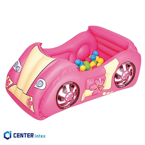 استخر توپ بادی کودک بست وی طرح ماشین 52159