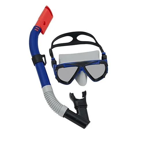 اسنورکل و ماسک شنا بست وی مدل آبی 24053