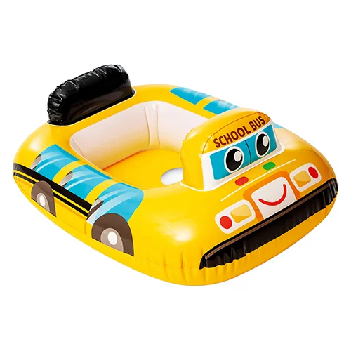 شناور بادی شورتی کودک اینتکس طرح اتوبوس مدرسه