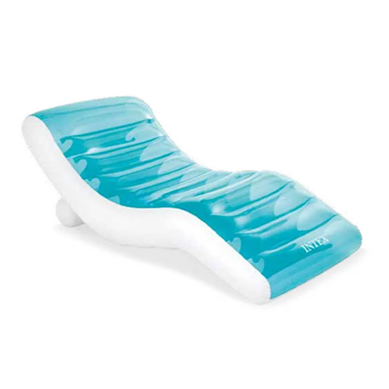 شناور بادی روی آب مدل مبلی آبی رنگ